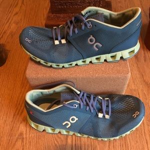 On Running Cloud X in Storm Willow Duo Size 7